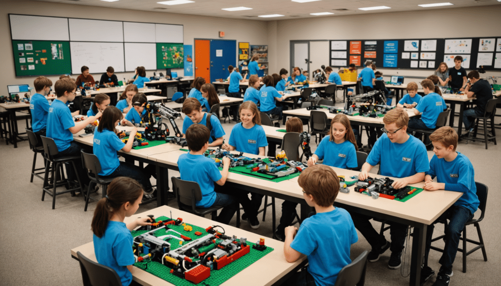 ontdek hoe lek en linge zich voorbereidt op de spannende lego league competitie. volg ons team terwijl we samenwerken, leren en innoveren met lego-technologie!